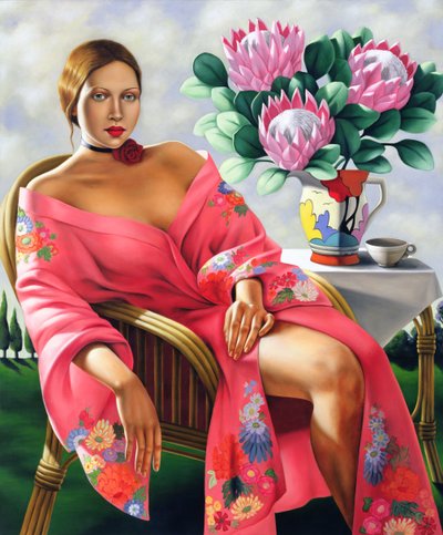 Thee, late namiddag door Catherine Abel